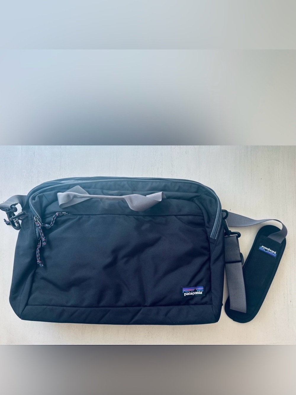 Patagonia Black Messenger Bag